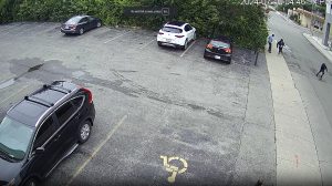 Video shows individuals running for safety after daytime shooting in downtown Hamilton
