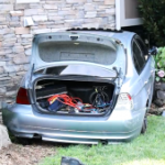Collision sends car into side of Etobicoke home; occupant fled on foot, police say