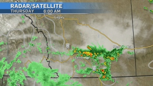 Severe thunderstorm warning in place for Lethbridge