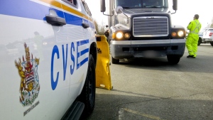 Another B.C. trucking company suspended after striking Metro Vancouver overpass