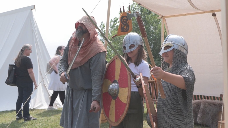 Viking Village a smash hit at Icelandic Festival