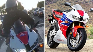 Toronto police release photos of suspect, motorcycle after officer struck while directing traffic