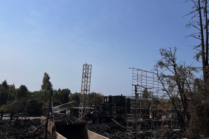 A look at charred remains of Vancouver fire as some nearby residents allowed home