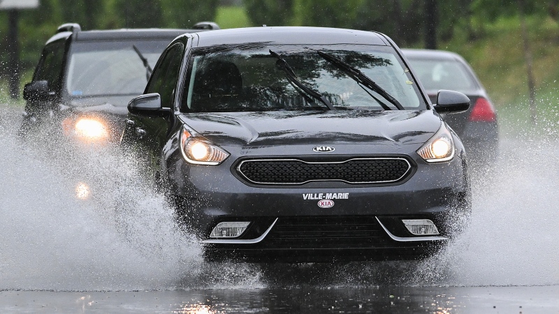 Tropical Storm Debby hits Montreal causing some flooding