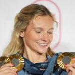 Gold medallists McIntosh, Katzberg carry Canada's flag as Paris Olympic Games close
