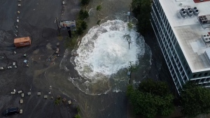 Cleanup underway after Montreal water main break floods streets and homes