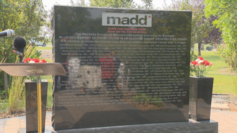 Memorial service honours Manitoba impaired driving victims
