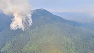 Wet weather helps fire fight in B.C.'s south, while the north remains warm and dry