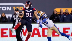 All-star receiver Mack back with Alouettes after NFL stint with Falcons