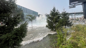 Passe-Partout costume heavily damaged in flooding at Tele-Quebec