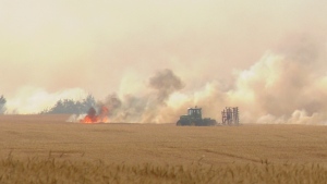'A hell of a fire': Home destroyed in farm fire south of Saskatoon