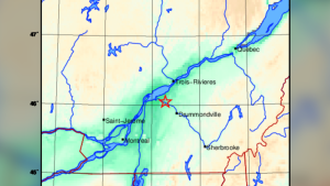 A magnitude 4.6 earthquake strikes part of Quebec