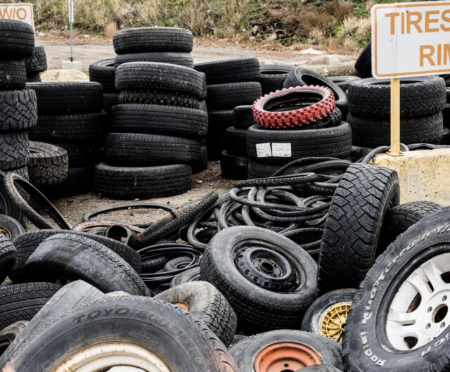 Free tire collection event at Okanagan College in Kelowna