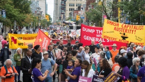 Road closures in effect for Labour Day Parade