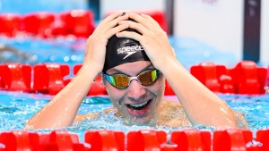B.C. swimmer wins Canada's first Paralympic gold medal in Paris