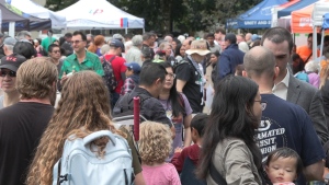 Hundreds celebrate Labour Day in Burnaby's Edmonds Park