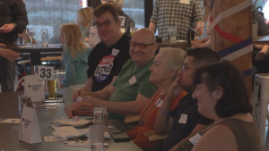 Trump-Harris debate: Democrats Abroad pleased with vice-president's performance at Vancouver viewing