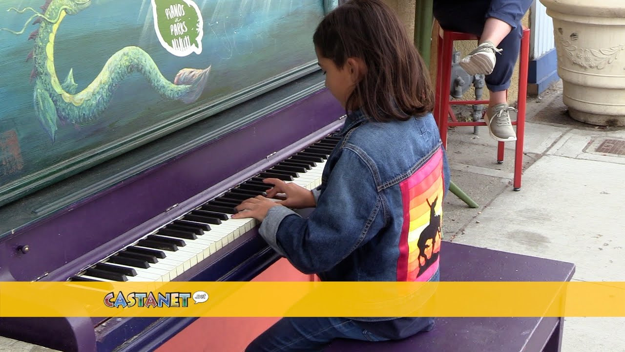 Girl, 9, sets out to play all Kelowna's Pianos in the Park