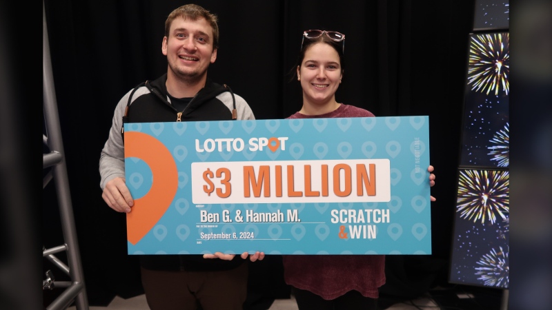 ‘It does not seem real’: Manitoba newlyweds win millions on Scratch & Win ticket
