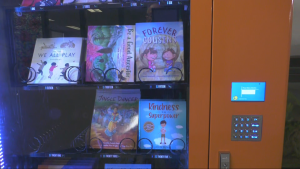 Aim of Edmonton school's book vending machine is to increase literacy