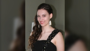 Emily Sanche tried to seek medical help for boyfriend before he fatally stabbed her, court hears