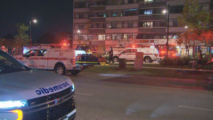One person rescued from fire at apartment building in Scarborough