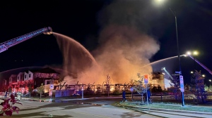Several homes on fire in southwest Edmonton