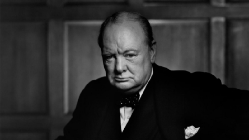 Stolen Winston Churchill 'Roaring Lion' portrait returned after ceremony in Italy