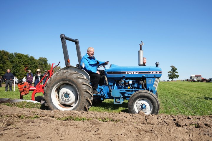 Ontario politicians make annual pilgrimage to International Plowing Match