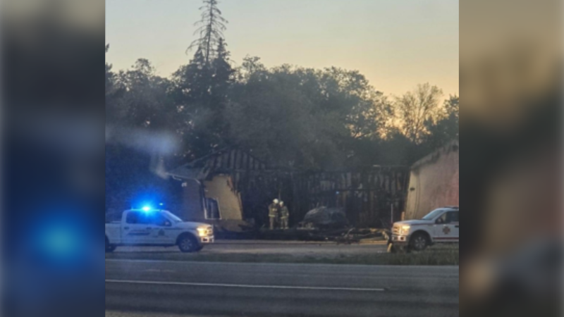 'Devastating': Store owner speaks out after brand new business goes up in flames