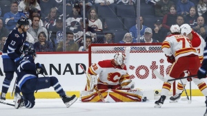 Niederreiter scores twice for Jets in 5-2 pre-season win over Flames