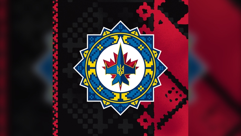 Winnipeg Jets unveil logo to mark first Ukrainian Heritage Night