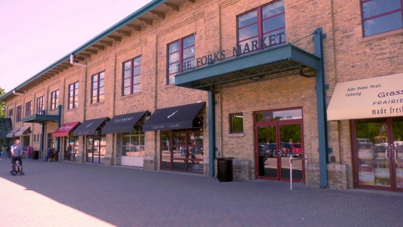 Man arrested for abusing dog at The Forks: police