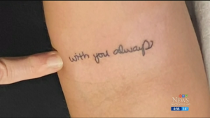 'I'm going to cry': B.C. teacher inspires student's meaningful tattoo