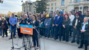 Sask. NDP leader asks voters to set politics aside and choose what's best for province's future