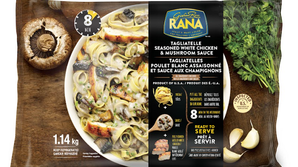 Nationwide recall issued for seasoned chicken and mushroom pasta sauce