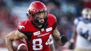 Stamps receiver Reggie Begelton takes home 2024 presidents' ring