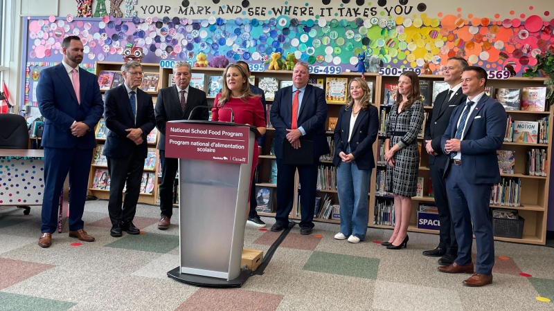 Manitoba second province to sign onto federal school food deal