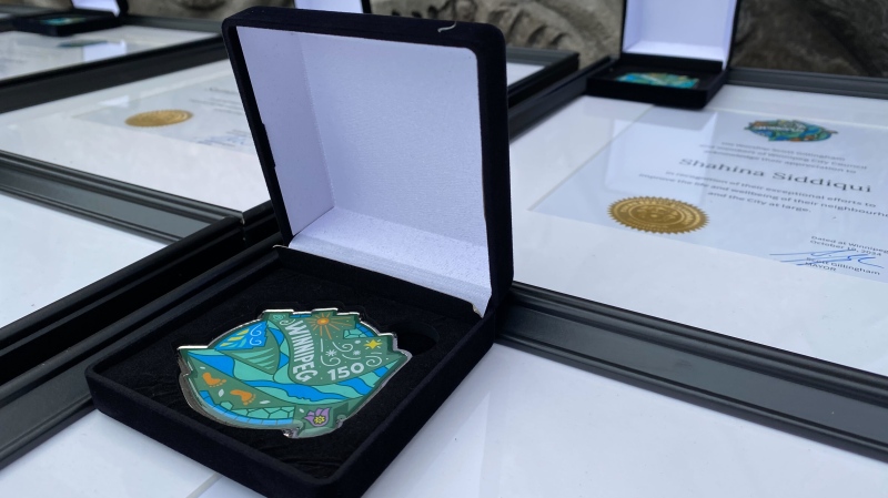 Winnipeg mayor honours citizens with medals