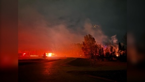 Saturday night house fire in Bearspaw burns original house