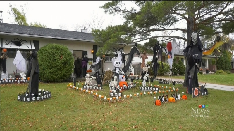 Meet the woman mapping Winnipeg's Halloween houses