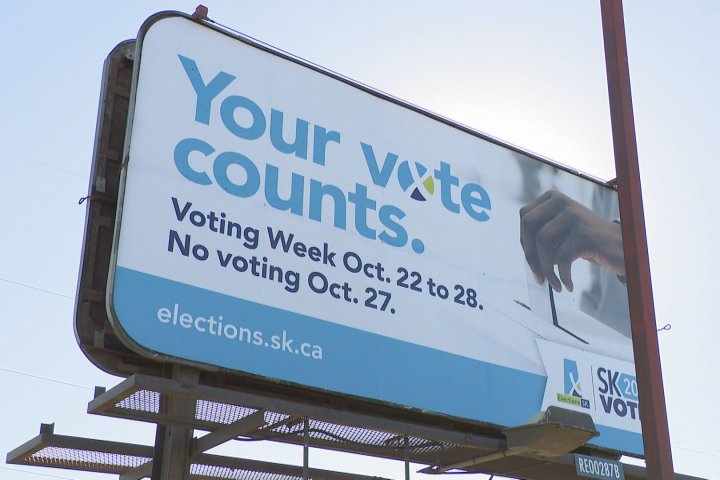 Early voting begins in final week of Saskatchewan election campaign