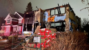 Multiple houses damaged in Belgravia fire