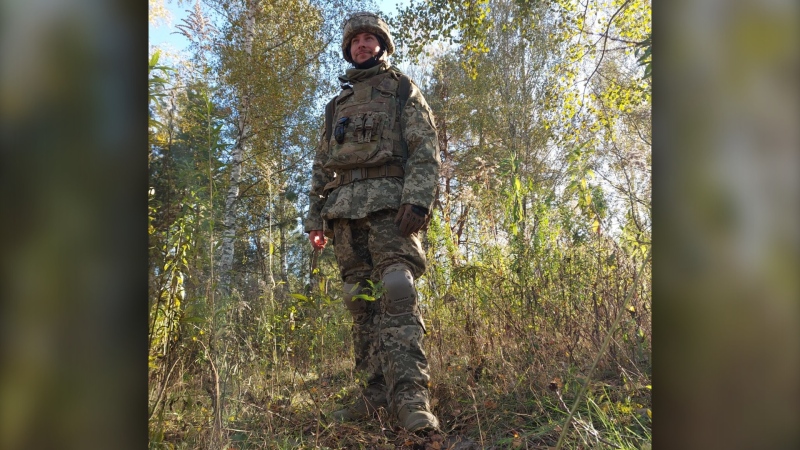 'I couldn’t stay home': Canadian with no prior military training joins Ukrainian forces