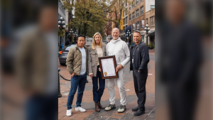 Vancouver quietly proclaimed Chip Wilson Day as billionaire installed sign calling B.C. NDP ‘communist’