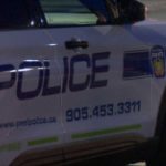 Police order crowd to disperse at Brampton demonstration after weapons observed