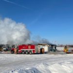Gas station east of Edmonton at Ardrossan destroyed by fire