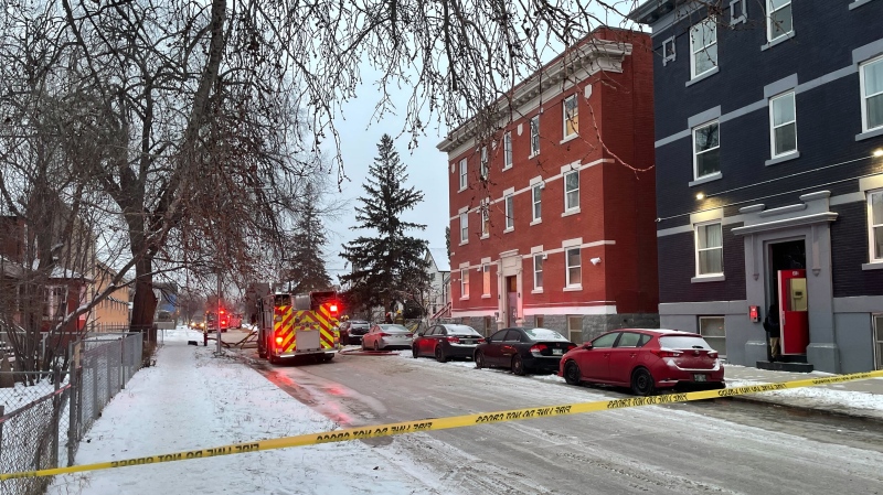 Winnipeg crews respond to Young Street Fire