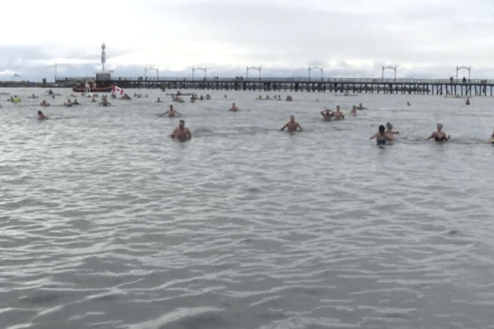 Thousands participate in Polar Bear Swims around B.C.