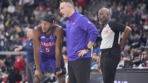 Immanuel Quickley returns for Toronto Raptors versus Brooklyn Nets